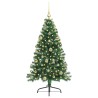 Sapin de Noël artificiel pré-éclairé Vert 150 cm PVC 542158542158