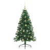Sapin de Noël artificiel pré-éclairé Vert 150 cm PVC 542158542158