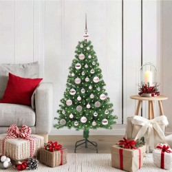 Sapin de Noël artificiel Vert 120 cm PVC, Acier et Plastique 542162542162
