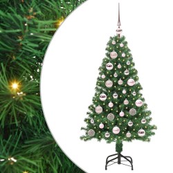 Sapin de Noël artificiel Vert 120 cm PVC, Acier et Plastique 542162542162