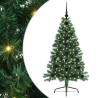 Sapin de Noël artificiel pré-éclairé Vert 120 cm PVC 542166542166