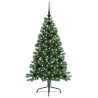 Sapin de Noël artificiel pré-éclairé Vert 120 cm PVC 542166542166