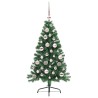 Sapin de Noël artificiel pré-éclairé Vert 120 cm PVC 542167542167