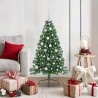 Sapin de Noël artificiel pré-éclairé Vert 120 cm PVC 542168542168