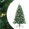Sapin de Noël artificiel pré-éclairé Vert 120 cm PVC 542168542168