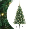 Sapin de Noël artificiel pré-éclairé Vert 120 cm PVC 542169542169