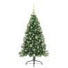 Sapin de Noël artificiel pré-éclairé Vert 120 cm PVC 542169542169