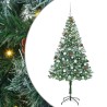 Sapin de Noël artificiel avec 300 LED Vert 180 cm PVC et Acier 542179542179
