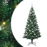 Sapin de Noël artificiel pré-éclairé Vert 150 cm PVC et métal 542180542180