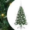 Sapin de Noël artificiel pré-éclairé Vert 120 cm PVC 542185542185