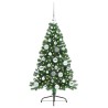 Sapin de Noël artificiel pré-éclairé Vert 120 cm PVC 542185542185