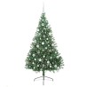 Sapin de Noël artificiel pré-éclairé Vert 180 cm PVC 542187542187