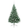 Sapin de Noël artificiel pré-éclairé Vert 180 cm PVC 542187542187