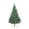 Sapin de Noël artificiel pré-éclairé Vert 180 cm PVC 542189542189
