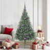 Sapin de Noël artificiel pré-éclairé Vert 180 cm PVC 542190542190