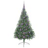 Sapin de Noël artificiel pré-éclairé Vert 180 cm PVC 542190542190