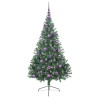Sapin de Noël artificiel pré-éclairé Vert 180 cm PVC 542190542190