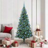 Sapin de Noël artificiel pré-éclairé Vert 180 cm PVC 542191542191