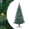 Sapin de Noël artificiel pré-éclairé Vert 180 cm PVC 542191542191