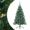 Sapin de Noël artificiel pré-éclairé Vert 150 cm PVC 542195542195