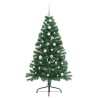 Sapin de Noël artificiel pré-éclairé Vert 150 cm PVC 542198542198