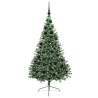 Sapin de Noël artificiel pré-éclairé Vert 180 cm PVC 542200542200