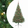 Sapin de Noël artificiel pré-éclairé Vert 180 cm PVC 542201542201