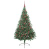 Sapin de Noël artificiel pré-éclairé Vert 180 cm PVC 542201542201