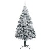 Sapin de Noël artificiel Blanc 240 cm PVC, Acier et Plastique 542202542202