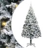 Sapin de Noël artificiel Blanc 240 cm PVC, Acier et Plastique 542203542203