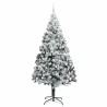 Sapin de Noël artificiel Blanc 240 cm PVC, Acier et Plastique 542203542203