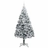 Sapin de Noël artificiel Blanc 240 cm PVC, Acier et Plastique 542203542203