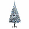 Sapin de Noël artificiel Blanc 180 cm PVC, Acier et Plastique 542208542208