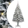Sapin de Noël artificiel Blanc 240 cm PVC, Acier et Plastique 542210542210