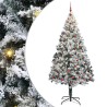 Sapin de Noël artificiel Blanc 240 cm PVC, Acier et Plastique 542211542211