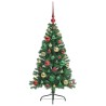 Sapin de Noël artificiel pré-éclairé Vert 120 cm PVC 542212542212