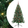 Sapin de Noël artificiel pré-éclairé Vert 150 cm PVC 542213542213