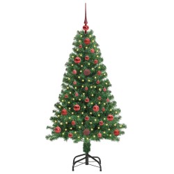 Sapin de Noël artificiel Vert 120 cm PVC, Acier et Plastique 542224542224