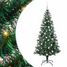 Sapin de Noël artificiel pré-éclairé Vert 180 cm PVC et métal 542228542228