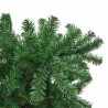 Sapin de Noël artificiel pré-éclairé à l'envers Vert 180 cm PVC 542229542229