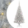 Sapin de Noël avec 150 LED avec support Argent 120 cm PET 542245542245