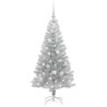 Sapin de Noël avec 150 LED avec support Argent 120 cm PET 542250542250