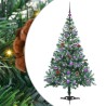 Sapin de Noël artificiel avec 150 LED Vert 150 cm PVC et Acier 542259542259