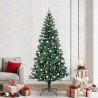 Sapin de Noël artificiel pré-éclairé Vert 240 cm PVC et métal 542260542260