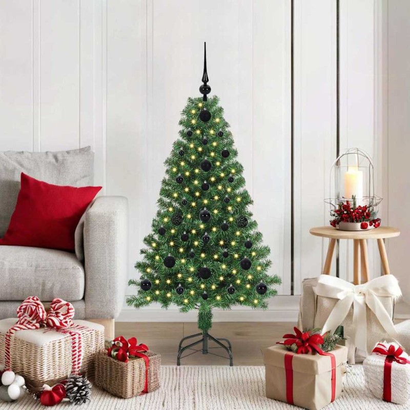 Sapin de Noël artificiel Vert 120 cm PVC, Acier et Plastique 542265542265