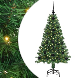 Sapin de Noël artificiel Vert 120 cm PVC, Acier et Plastique 542265542265