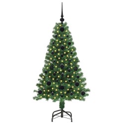 Sapin de Noël artificiel Vert 120 cm PVC, Acier et Plastique 542265542265