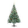 Sapin de Noël artificiel avec 150 LED Vert 150 cm PVC et Acier 542269542269