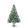 Sapin de Noël artificiel avec 150 LED Vert 150 cm PVC et Acier 542270542270