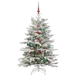 Sapin de Noël Artificiel à Branches Articulées Blanc 150 cm 542298542298
